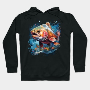 Trout Rainbow Hoodie